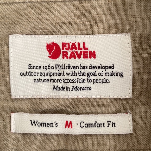 FJALL RAVEN | Ovic Hemp Travel Shirt Size M - Picture 6 of 12